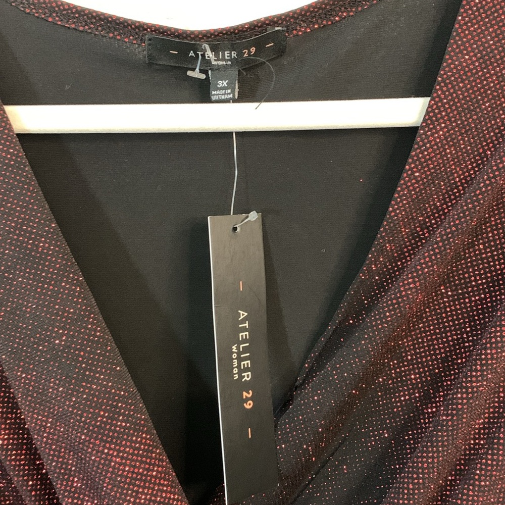 NWT Atelier 29 sparkly blouse - Picture 4 of 10